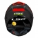 Capacete Moto LS2 FF358 Classsic S Striker Titanium Vermelho C/ Spoiler Masculino Feminino Lançamento