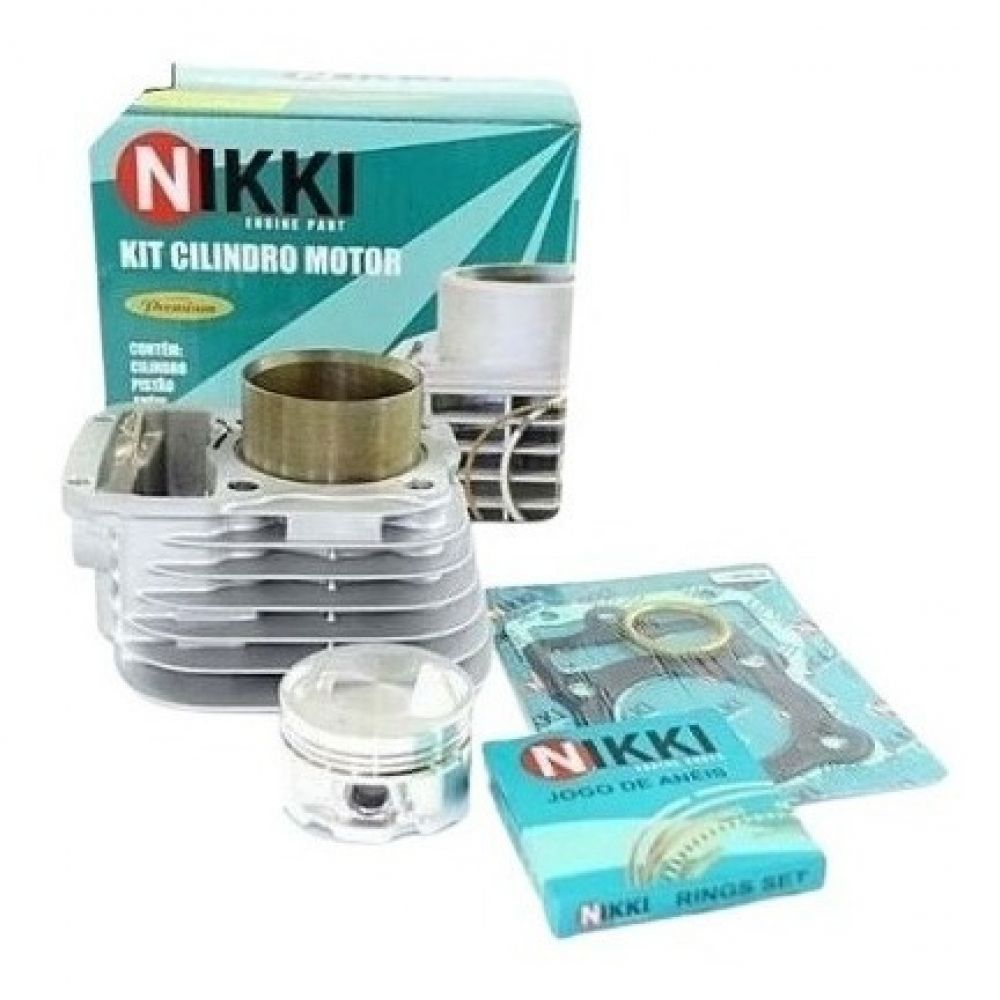 Kit Cilindro Pistão Anel Cg 125 Ml 83/84 Today Até 91 Std
