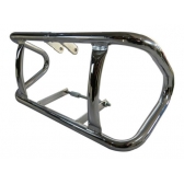 Protetor Motor Way Cb 250 Twister 16/20 Mata Cachorro Preto