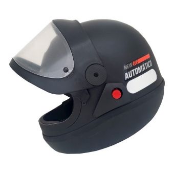 Capacete Moto Automático Ebf Solid Classic C/ Viseira Automática C/ Selo Inmetro