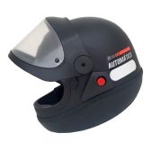 Capacete Moto Automático Ebf Solid Classic C/ Viseira Automática C/ Selo Inmetro - Preto Fosco