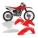 Kit Plásticos Roupa Crf 230 2008 A 2014 Conjunto Carenagem