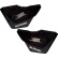 Par Tampa Lateral Yes 125 Preta 2007 2008 2009 Carenagem Modelo Original C/adesivo
