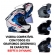 Viseira Fume Capacete Robocop Bieffe B-dynamic Escura Fumê Original
