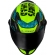 Capacete Moto LS2 FF358 Pro Classsic Striker Azul C/ Spoiler Masculino Feminino Lançamento