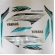 Kit Adesivos Faixas Fazer 250 Flex Branca 2016 Jogo Adesivo