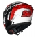 Capacete Moto Norisk Flow Moto Gp 96 Daytona Branco C/ Spoiler + Viseira Colorida Extra Lançamento