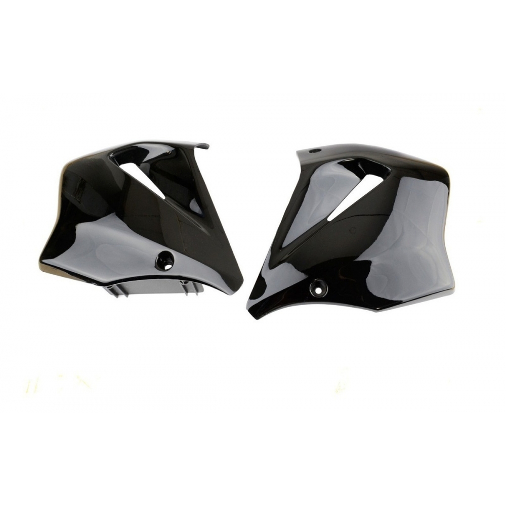 Par De Carenagem Aba Lateral Tanque Cbx 250 Twister Preta 2001 2002 2003 2004 2005 Modelo Original S/ Adesivo - Preto