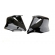 Par De Carenagem Aba Lateral Tanque Cbx 250 Twister Preta 2001 2002 2003 2004 2005 Modelo Original S/ Adesivo - Preto