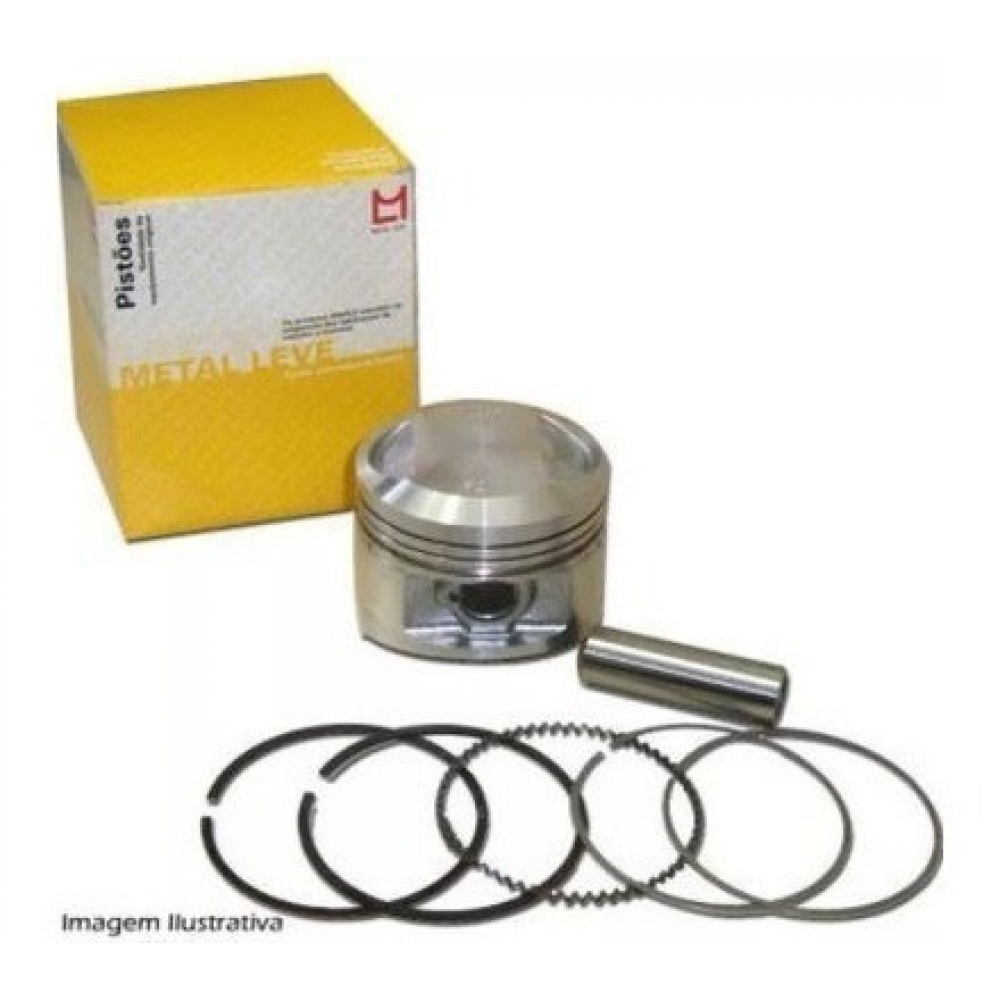 Kit Pistão E Anel Moto Cbx 250 Twister Xr 250 Tornado 0,25