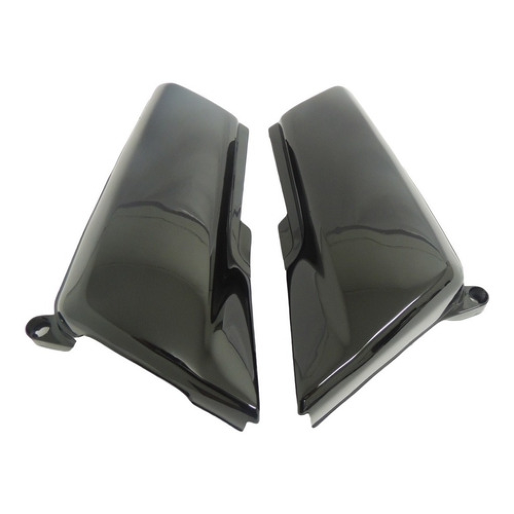 Tampa Lateral Preta Today 125 Até 1994 Cg 125 1983 A 1988  Preto - Par