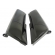 Tampa Lateral Preta Today 125 Até 1994 Cg 125 1983 A 1988  Preto - Par