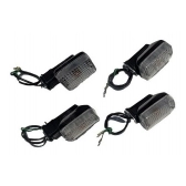 Jogo C/ 4 Piscas Pisca Seta Cg 125 83/88 Titan 125 95 96 97 98 99 Modelo Original - Lente Cristal