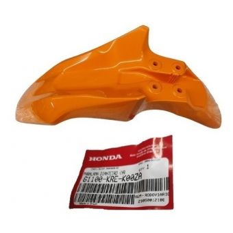 Paralama Dianteiro Moto Nxr Bros 160 Laranja 2018 2019 Original Honda