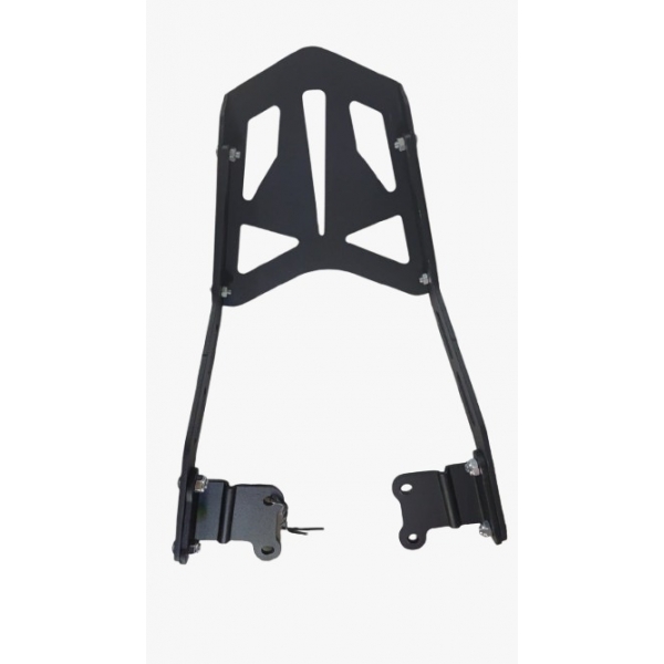 Bagageiro Chapa Moto Cb300 F Twister 2023 2024 2025 Suporte P/ Bau Bauleto Traseiro Fortuna