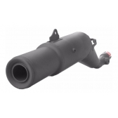 Escapamento Escape Xlr 250 Xl 250r Ponteira Mod Original Fortuna - Preto