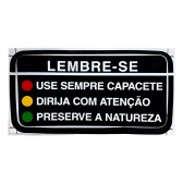 Adesivo Precaução Advertência Tanque Cb 500 Cbx 750 Cbr 450 Nx 150 Nx 200 Xr 200 Xlx 250 Xlx 350 Original Honda