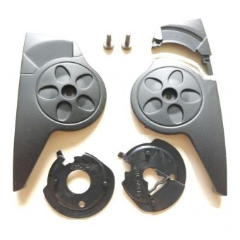 Kit Reparo Fixação Viseira Capacete Aberto Helt Teen Sprint