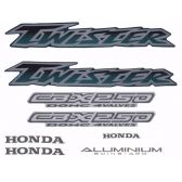 Kit Adesivos Faixa Cbx 250 Twister Verde 2003 Jogo Adesivo