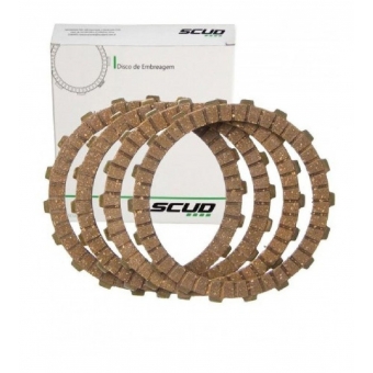 Disco Embreagem Moto Suzuki Yes 125 Intruder 125 Katana 125 Modelo Original Scud