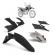 Kit Conjunto Plástico Carenagem Bros 150 2009 10 11 12 Preta - Preta