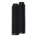 Sanfona Protetor Bengala Moto Nxr Bros 150 09/14 Bros 160 Xre 190 Nx 150 Nx 200 Dt 180 200 21 Dentes Preta