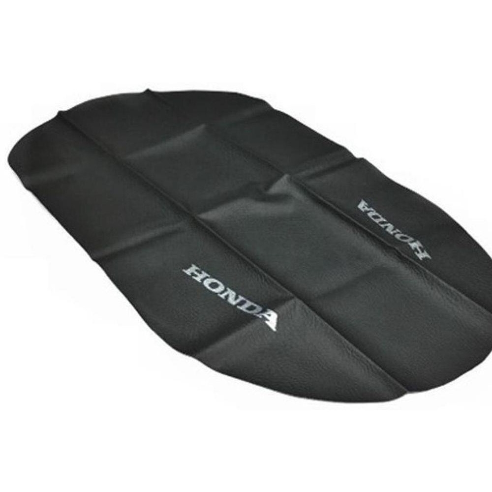 Capa De Banco Moto Nxr Bros 150 2009 2010 2011 2012 2013 2014 Modelo Original Preta C/ Escrita Honda - Preto