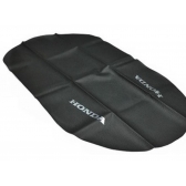 Capa De Banco Moto Nxr Bros 150 2009 2010 2011 2012 2013 2014 Modelo Original Preta C/ Escrita Honda - Preto
