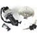 Kit Chave Contato Miolo Ignição Moto Nx 400 Falcon 2006 2007 2008 Jogo Mod Original C/ Tampa Tanque e Trava