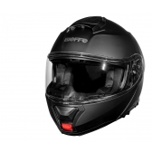Capacete Moto Robocop Bieffe Premium B- Dynamic Attractie Classic Preto Fosco Escamoteavel C/ Óculos