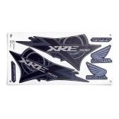 Kit Adesivo Faixa Honda Moto Xre 300 Azul 2012 Jogo Adesivos