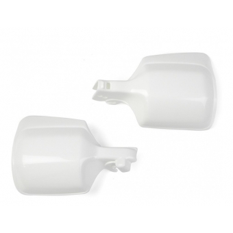 Par De Protetor Mão Manete Xr 200 Nx 150 200 Branca Branco