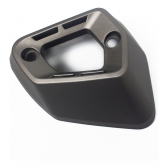 Protetor Ponta Escape Escapamento Moto Cb 300f Twister 2023 2024 2025  Mod Original - Preto Fosco