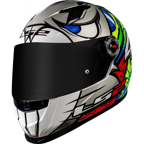 Capacete Moto Fechado Ls2 Ff358 Classic Piloto 4 Moto Gp Alex Barros Masculino Feminino Lançamento