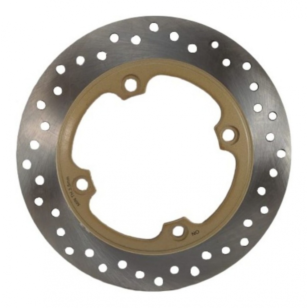 Disco Freio Traseiro Moto Cb 600 Hornet 2008 2009 2010 2011 2012 Ventilado Mod Original - Preto