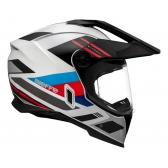 Capacete Moto Bieffe B-Trail Big Trail Advance Branco Preto Azul Vermelho C/ Óculos Sol Lançamento
