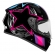 Capacete Moto Feminino Esportivo Ebf XTroy Ff526 358 Starwar Cosmic Preto Rosa C/ Selo Inmetro Lançamento