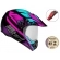 Capacete Moto Feminino Esportivo Ebf Super Motard Action Preto Rosa Motocross Trilha C/ Viseira C/ Selo Inmetro Lançamento - Rosa