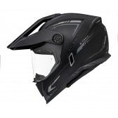 Capacete Moto Bieffe Big Trail Authentic Cross Preto Grafite Fosco C/ Óculos Sol Lançamento