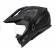 Capacete Moto Bieffe Big Trail Authentic Cross Preto Grafite Fosco C/ Óculos Sol Lançamento