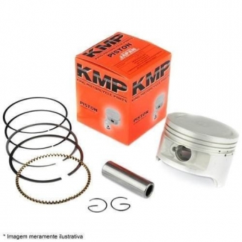 Kit Pistão E Anéis Rx 125 / Tt 125 Yamaha -  Kmp 1,75