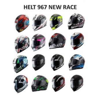 Narigueira De Reparo Capacete Helt 967 New Race S/ Óculos