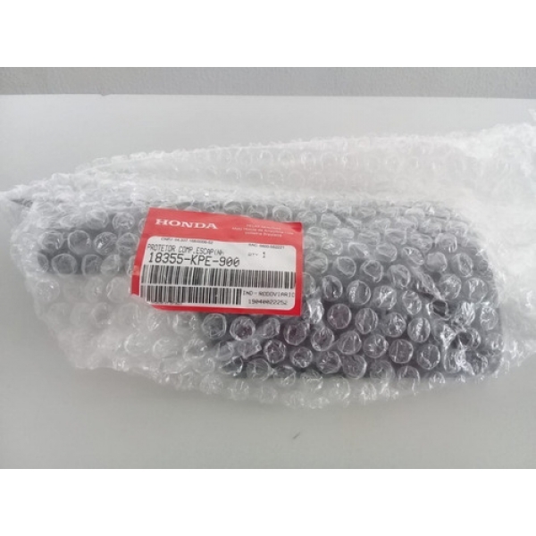 Protetor Traseiro Escapamento Escapamento Moto Xr 250 Tornado 2006 2007 2008 Original Honda