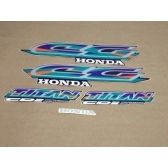 Kit Adesivos Faixa Titan 125 1997 Azul Cg Jogo Adesivo