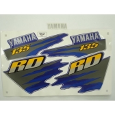 Kit Adesivos Faixa Rd 135 Azul 1998 ( Jogo Adesivo )