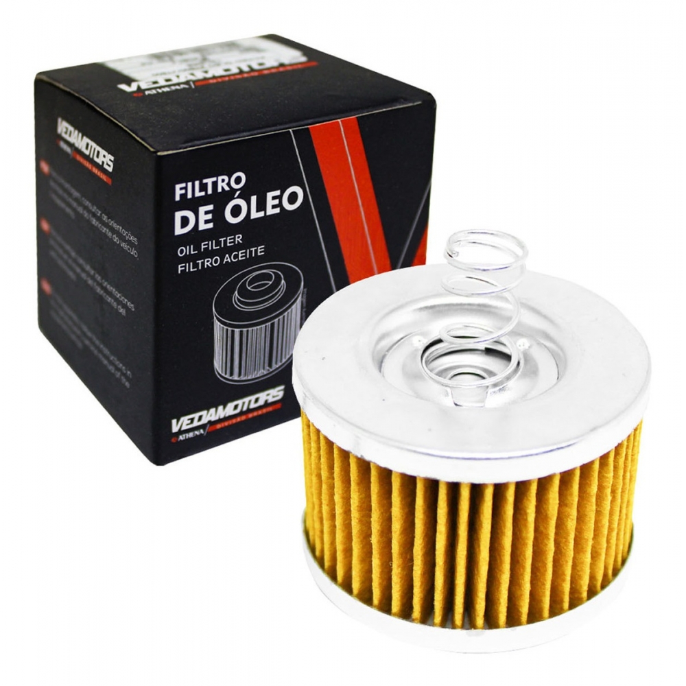 Filtro De Óleo Motor Moto Yamaha Fazer 150 Xtz Crosser 150 Factor 150 Modelo Original Vedamotors