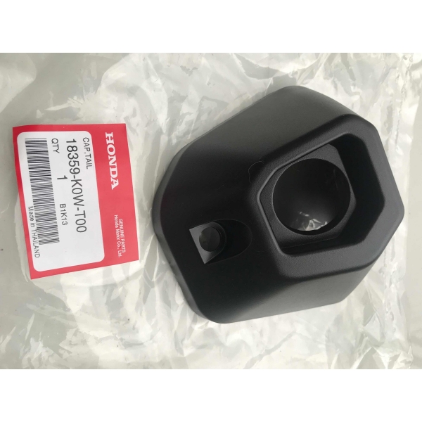 Protetor Ponta Bocal Escape Escapamento Moto Adv 150 2021 2022 2023 2024 Original Honda