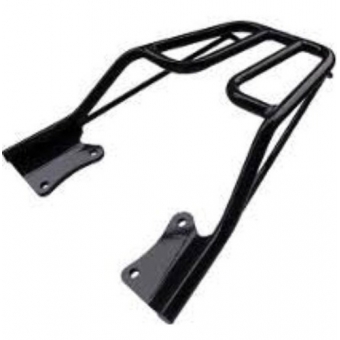 Bagageiro Moto Cb 300 Cb300r Suporte Churrasqueira P/ Bau Bauleto Traseiro Fortuna Preto