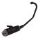 Escapamento Escape Esportivo Fazer 150 F1 Tri Oval Mini ( Curto ) Fortuna - Preto