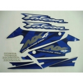 Kit Adesivos Faixa Nx 400 Falcon Azul 2003 Jogo Adesivo